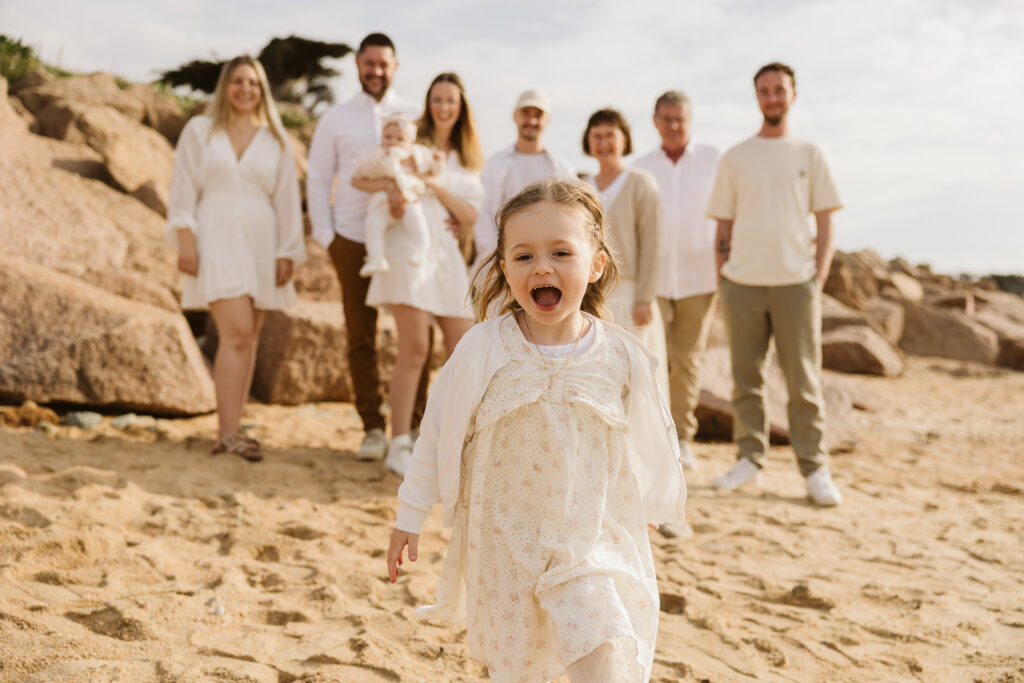 Photographe famille Trégastel C^tes d'armor